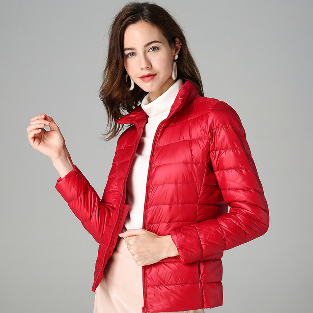 Aurora - Lightweight Ultralight Jacket Filled with White Duck Feathers
