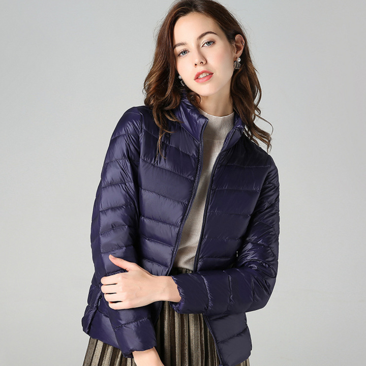 Aurora - Lightweight Ultralight Jacket Filled with White Duck Feathers