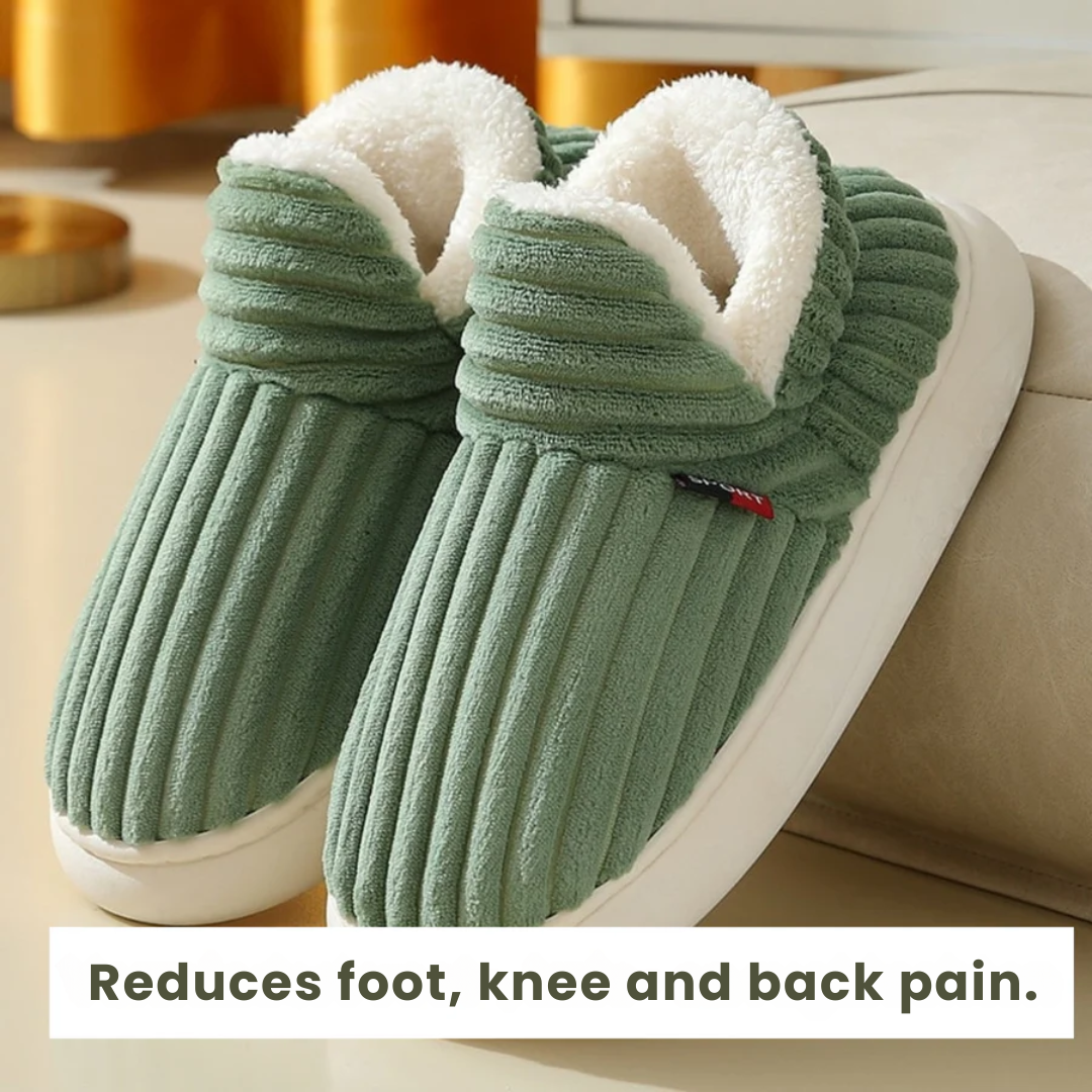 Bianca | Cozy Therapeutic Fleece Slippers for Winter