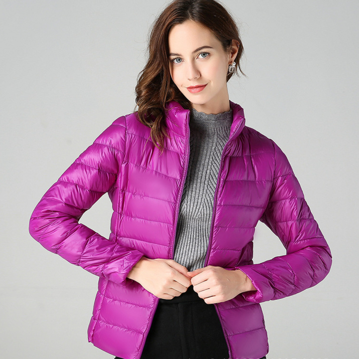 Aurora - Lightweight Ultralight Jacket Filled with White Duck Feathers