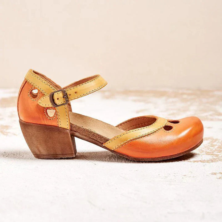 Faye | Cozy Low-Heeled Sandals
