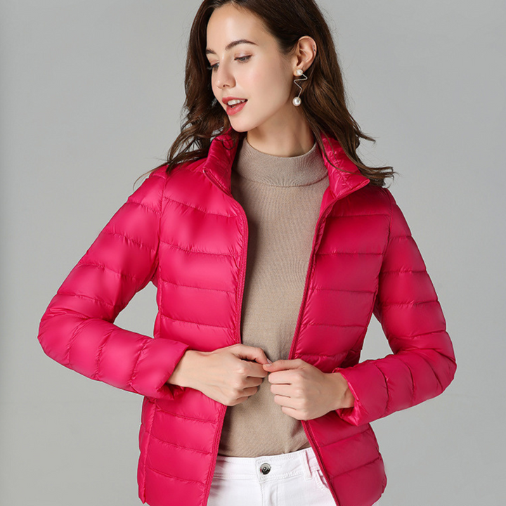 Aurora - Lightweight Ultralight Jacket Filled with White Duck Feathers
