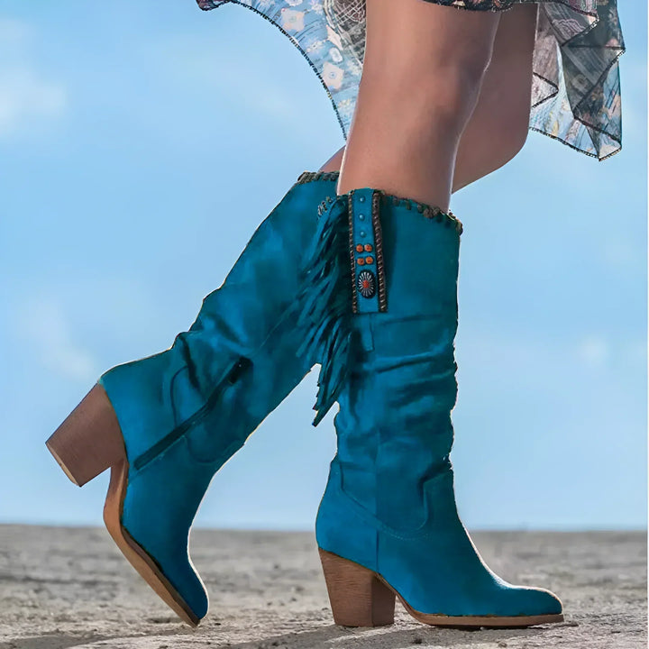 Marceline | Authentic Leather Western Boots