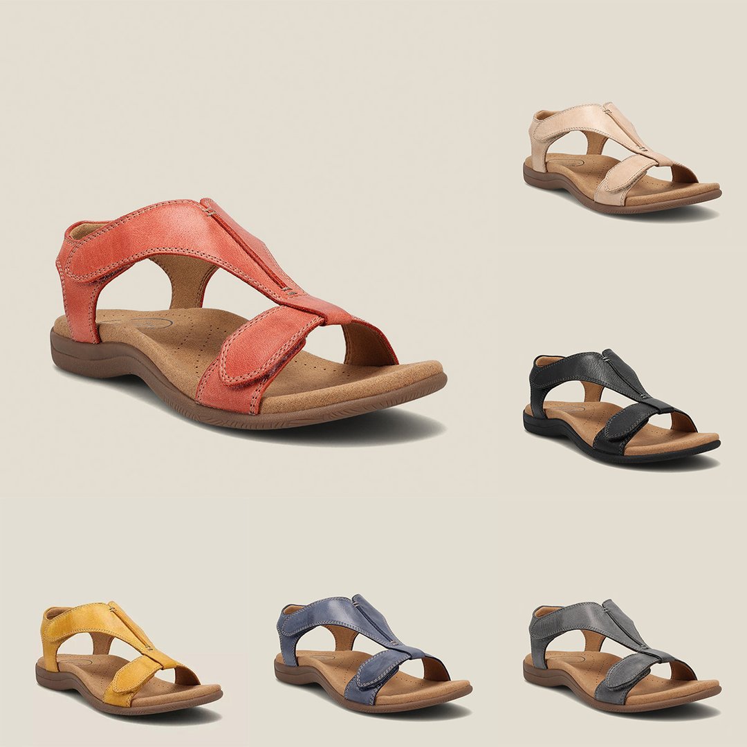 Rinah | Leather Orthopedic Sandals