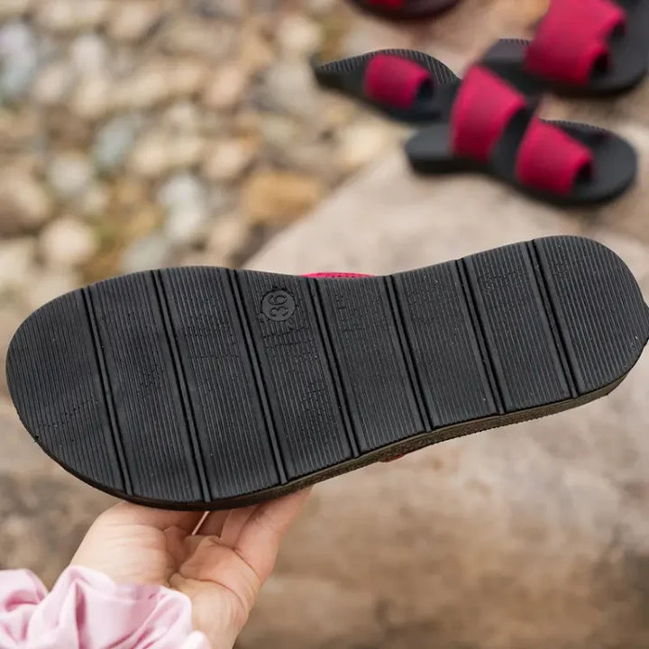 Cassilda | Mesh Slip-On Sandals