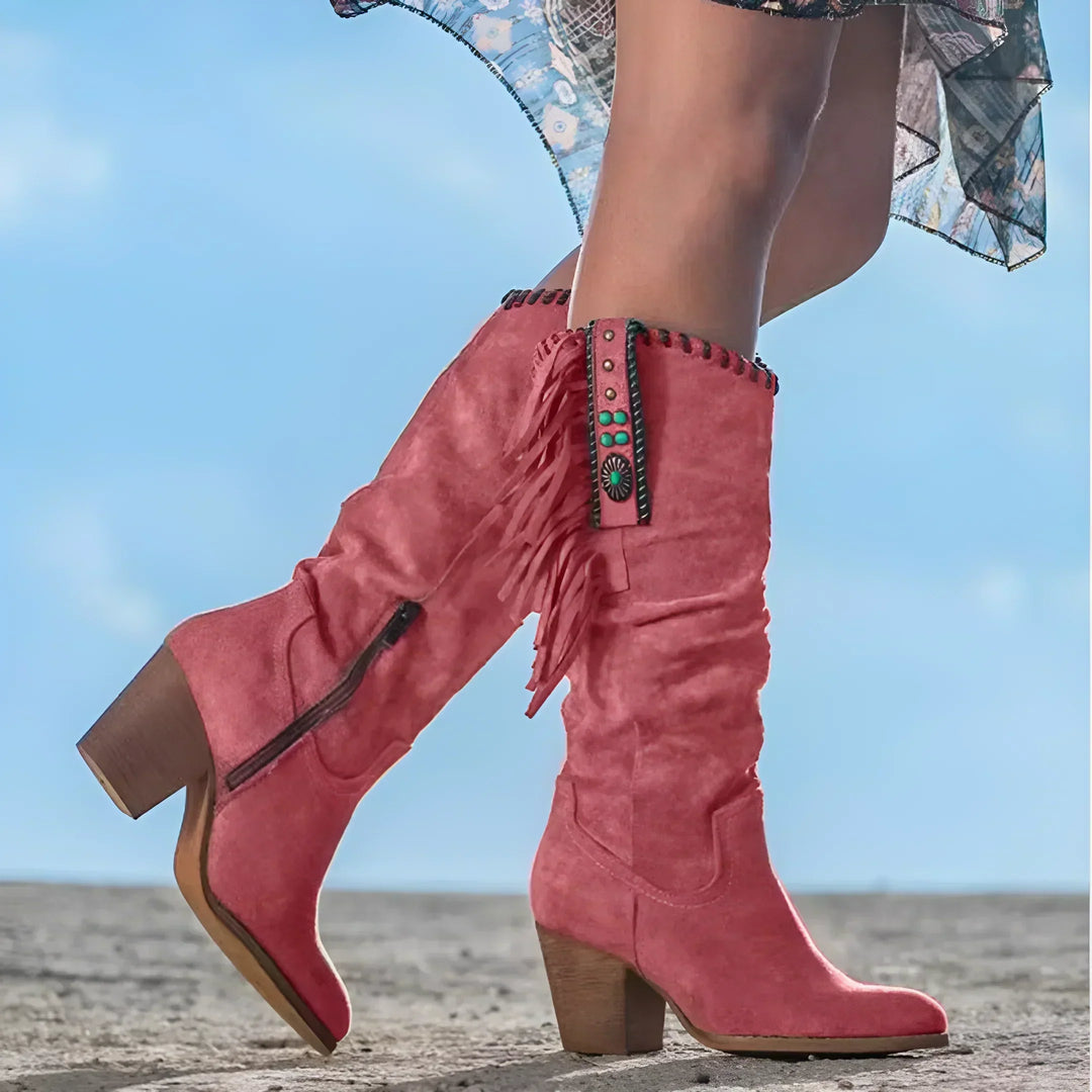 Marceline | Authentic Leather Western Boots