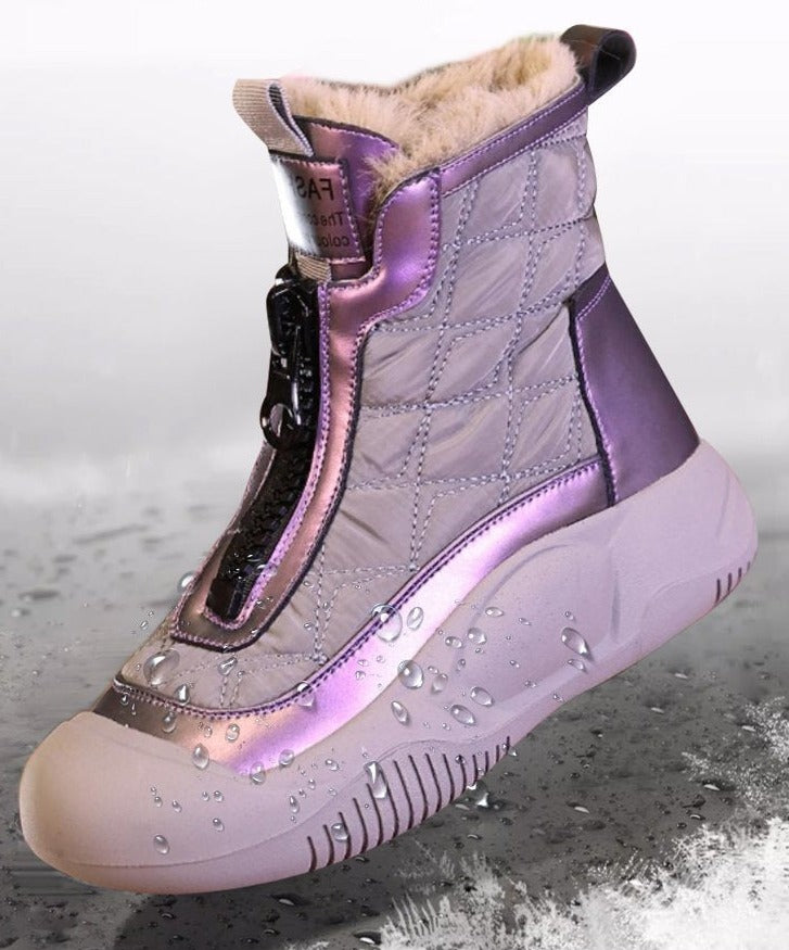 Denise | Waterproof Lace-Up Boots with Non-Slip Sole