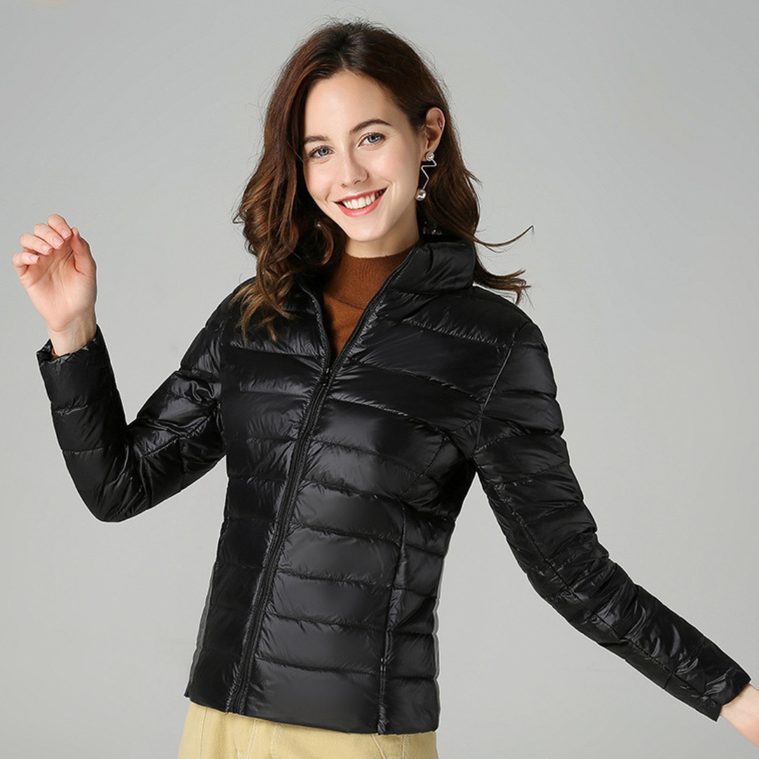 Aurora - Lightweight Ultralight Jacket Filled with White Duck Feathers