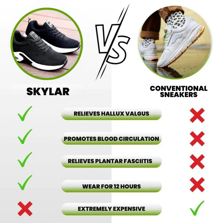 Skylar | Comfort-Focused Ergonomic Shoes for Pain Relief