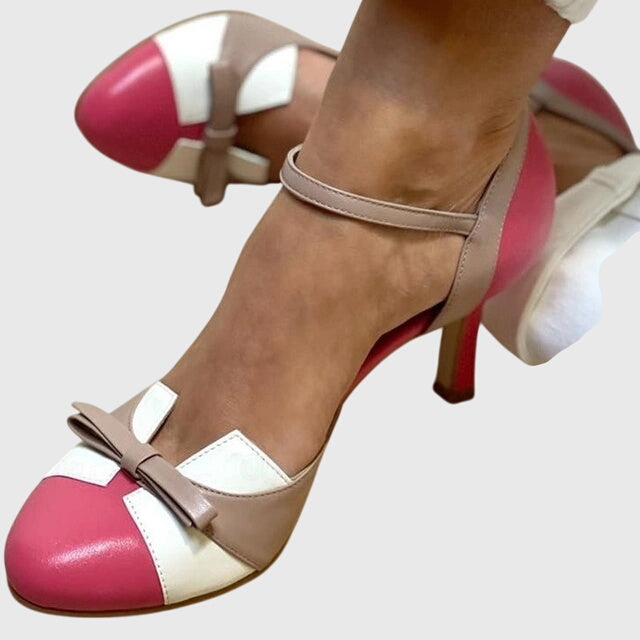 LEONIE | Chic Comfort Heeled Sandals
