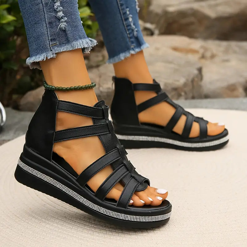 Axelle | Chic Wedge Sandals