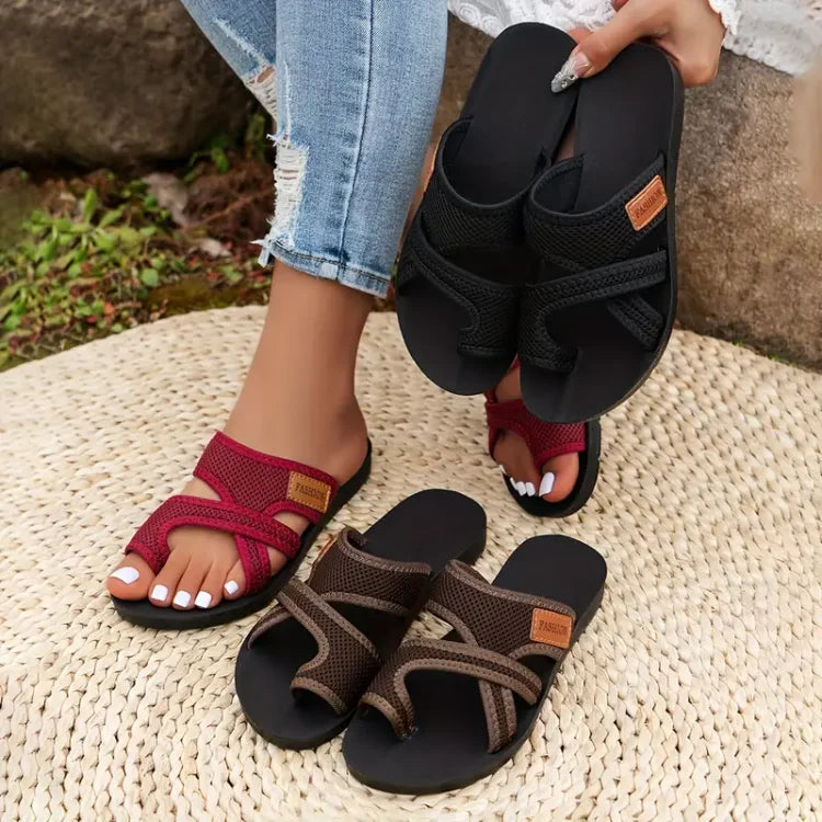 Cassilda | Mesh Slip-On Sandals