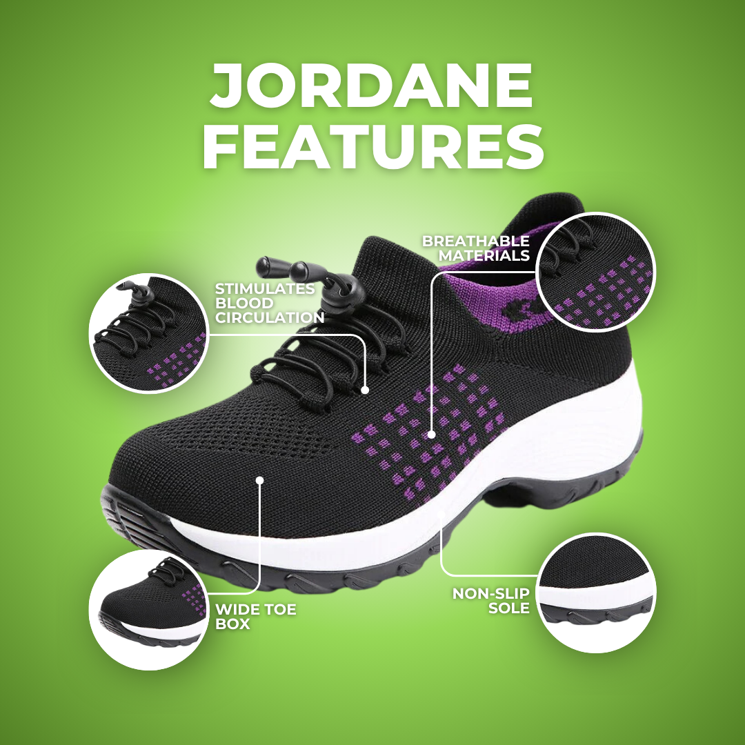 Jordane | Ergonomically Designed Comfort Shoes