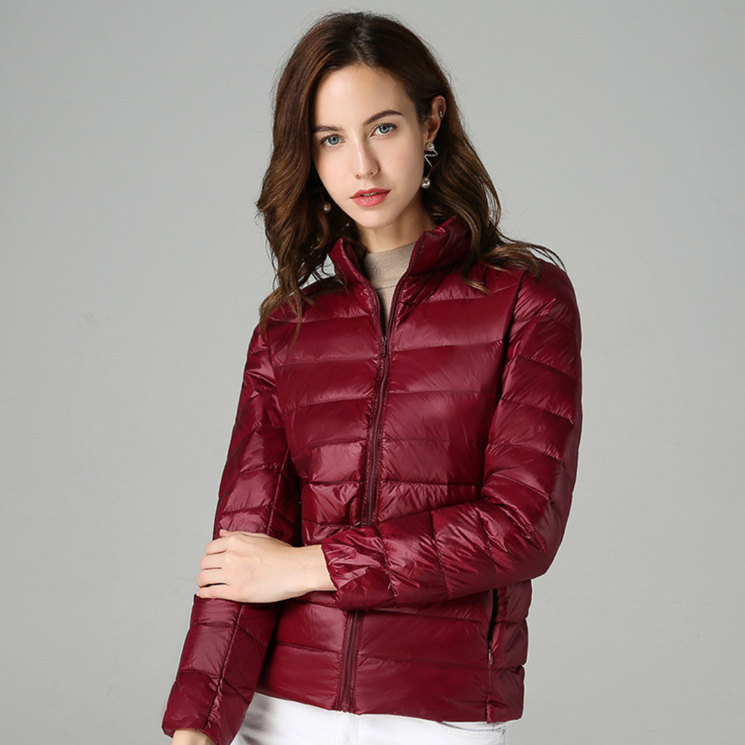 Aurora - Lightweight Ultralight Jacket Filled with White Duck Feathers