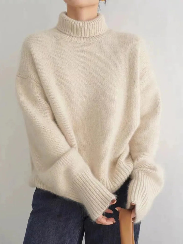 Isabella - High Neck in Cashmere