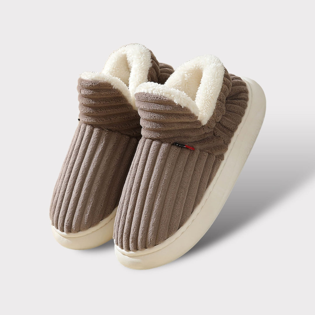 Bianca | Cozy Therapeutic Fleece Slippers for Winter