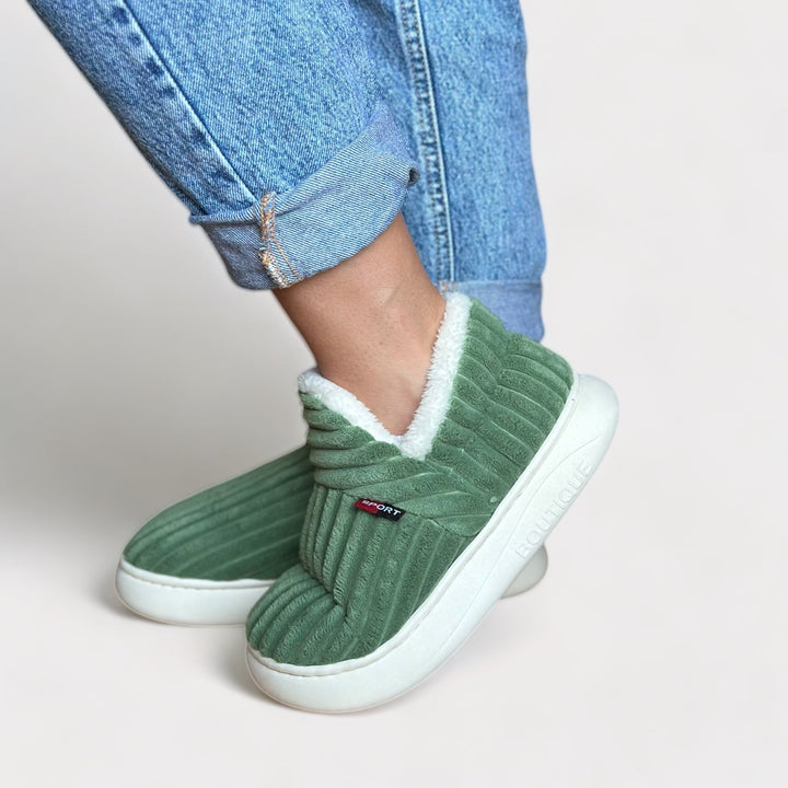 Bianca | Cozy Therapeutic Fleece Slippers for Winter