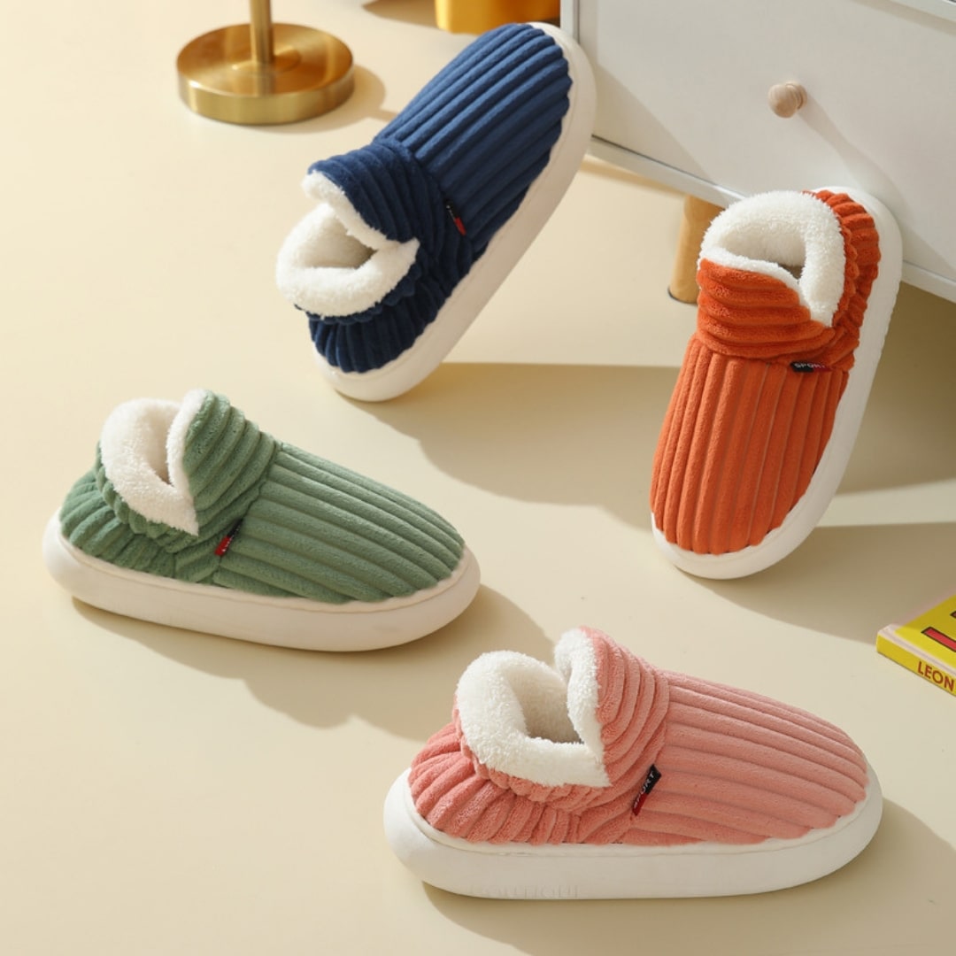 Bianca | Cozy Therapeutic Fleece Slippers for Winter