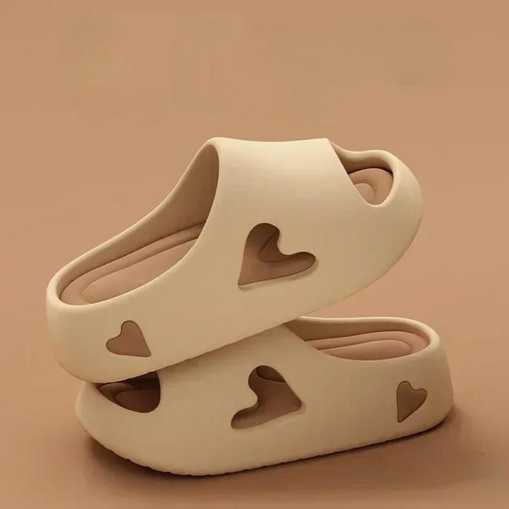 Ellery | Adorable Heart-Shaped Flip Flops