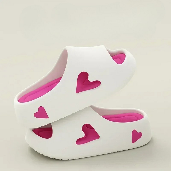 Ellery | Adorable Heart-Shaped Flip Flops