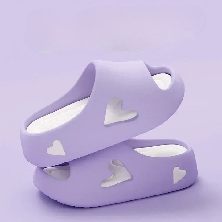 Ellery | Adorable Heart-Shaped Flip Flops