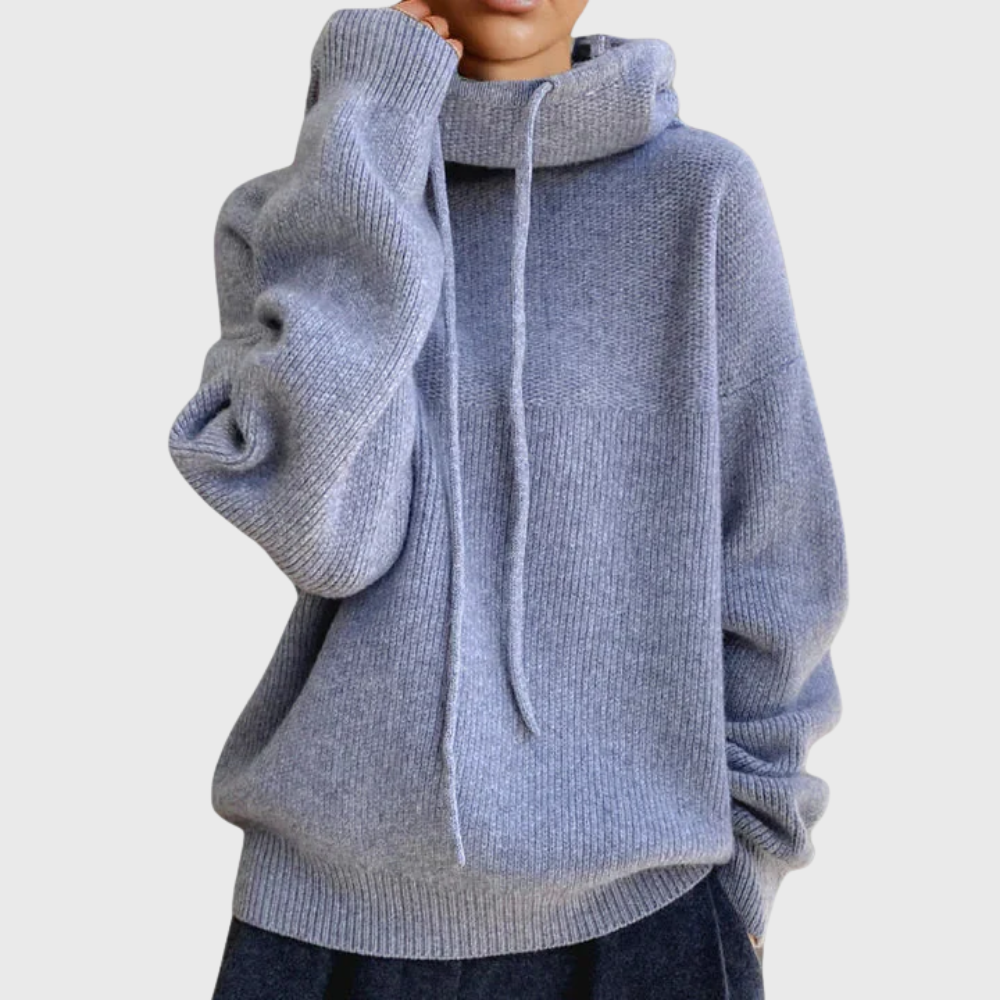 Émilienne | Hooded Knit Sweatshirt