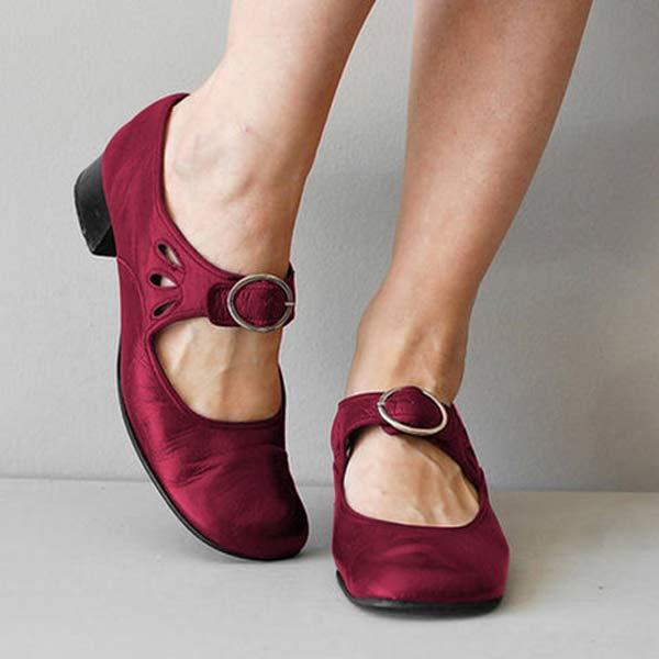 Lori | Timeless Leather Heeled Sandals