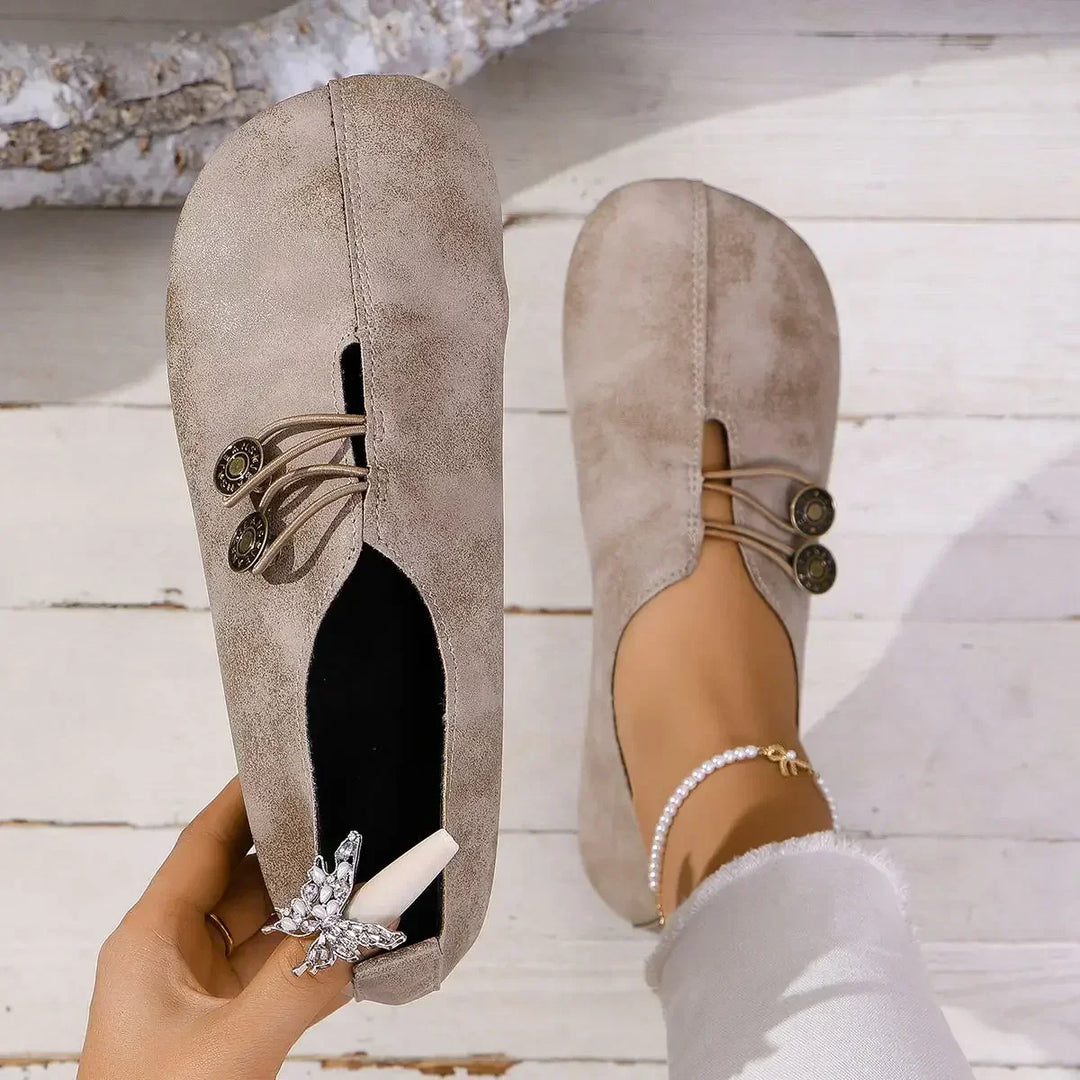Lydia Orthopedic Slippers in Soft Suede