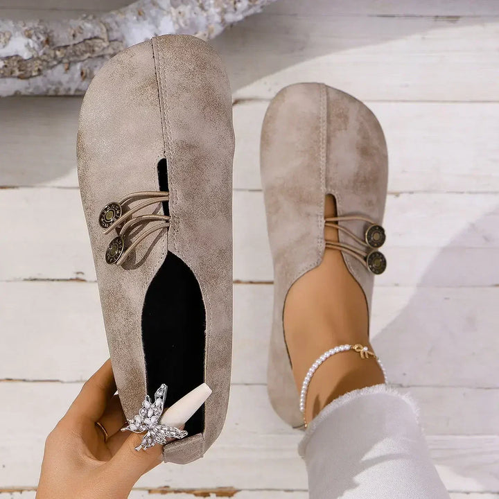 Lydia Orthopedic Slippers in Soft Suede