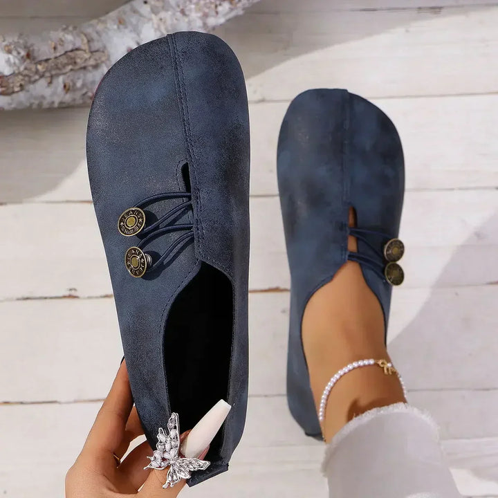 Lydia Orthopedic Slippers in Soft Suede