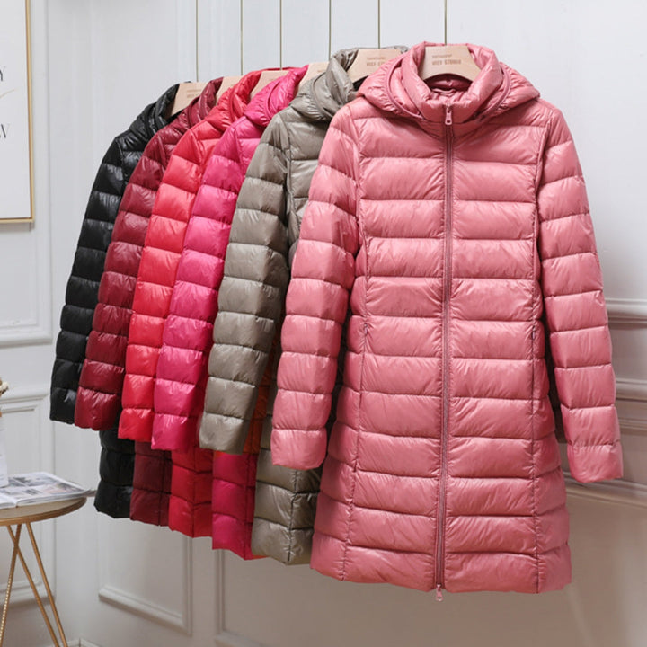 Sky+Aurora - Lightweight Ultralight Jacket & Long Jacket Filled with White Duck Feathers