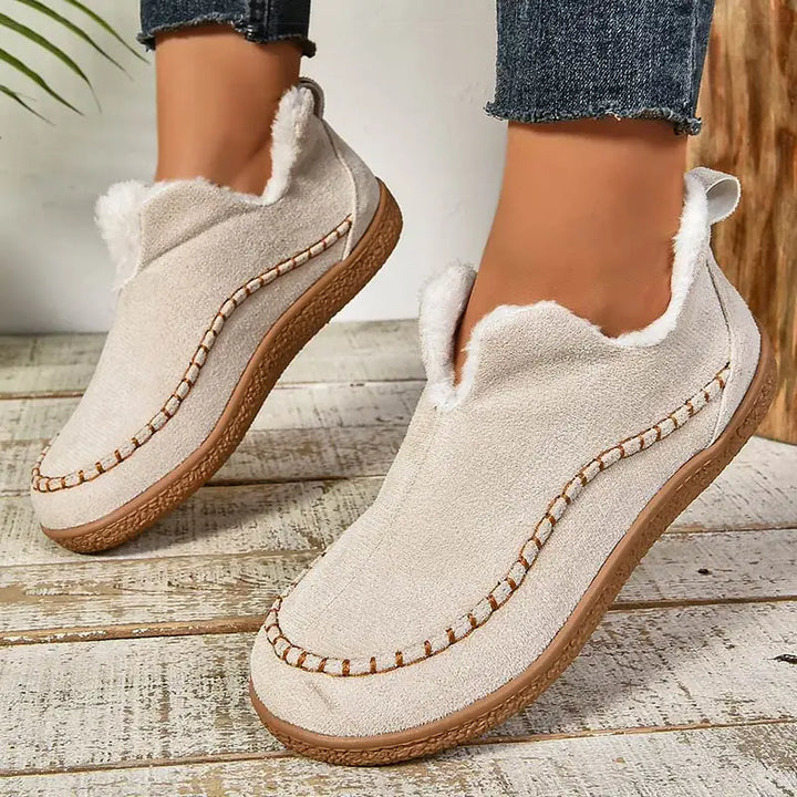 Kristelle | Leather Ankle Boots with Orthopedic Support