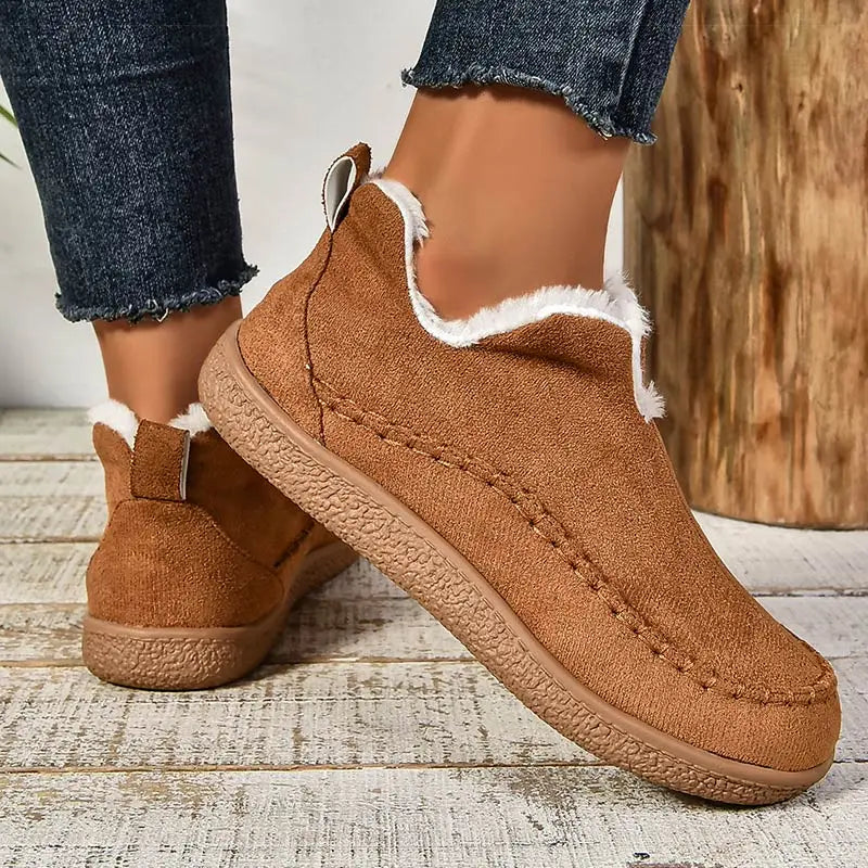Kristelle | Leather Ankle Boots with Orthopedic Support
