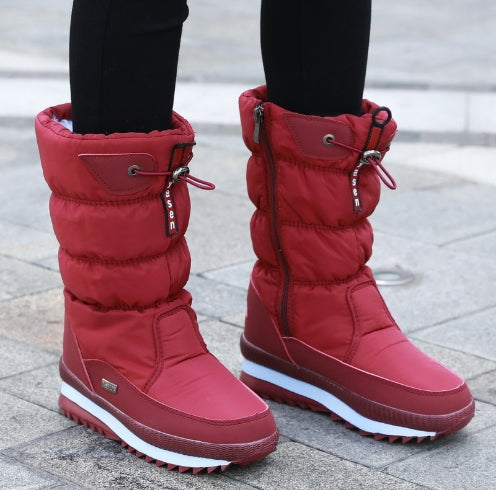 Ariel | Waterproof Faux Fur Snow Boots with Non-Slip Design