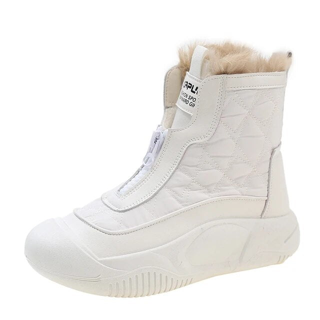 Denise | Waterproof Lace-Up Boots with Non-Slip Sole