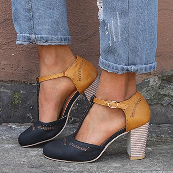 Gigi | Vintage-Inspired Heeled Sandals