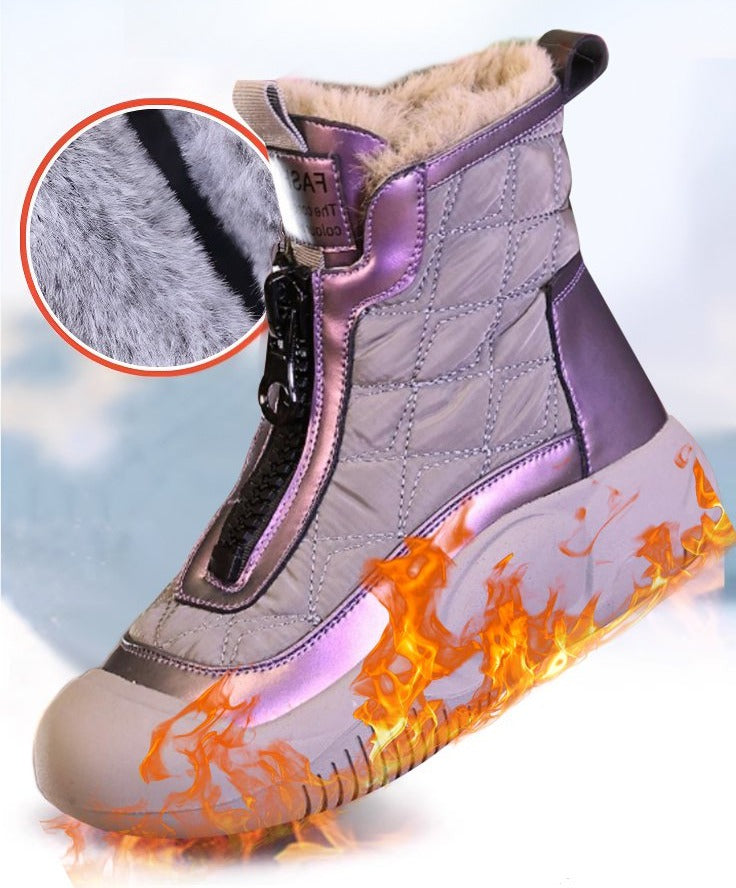 Denise | Waterproof Lace-Up Boots with Non-Slip Sole