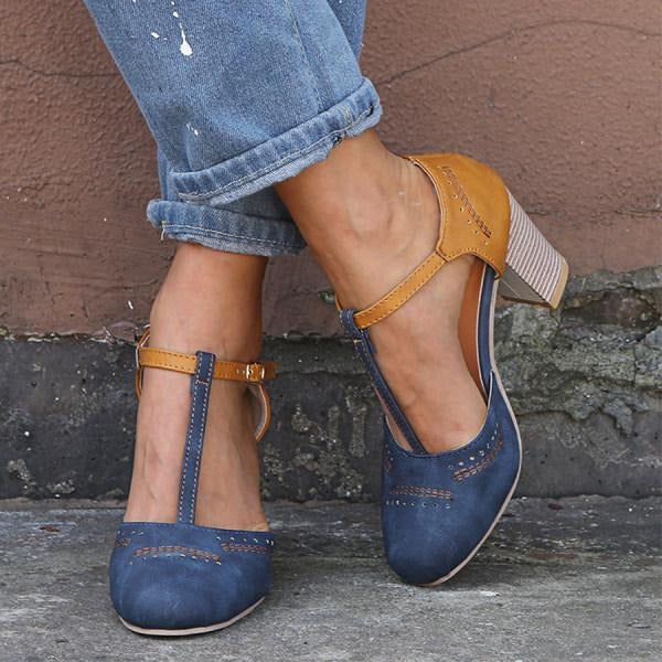 Gigi | Vintage-Inspired Heeled Sandals