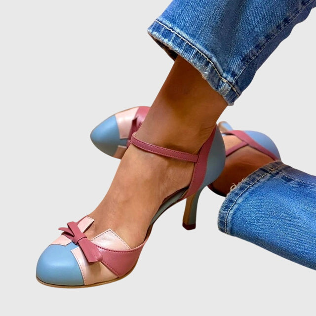LEONIE | Chic Comfort Heeled Sandals