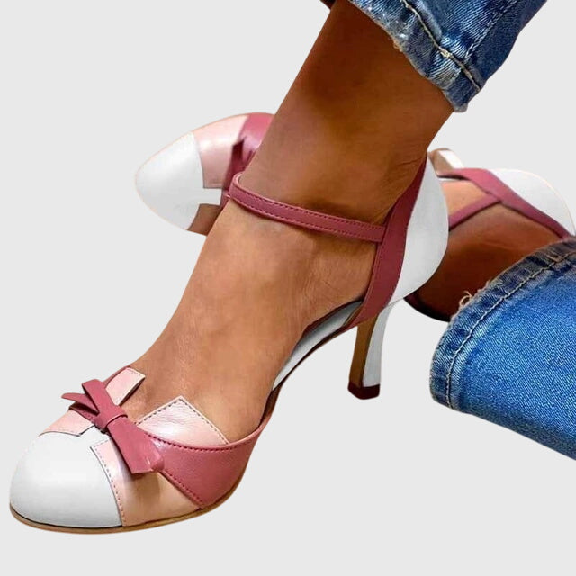 LEONIE | Chic Comfort Heeled Sandals