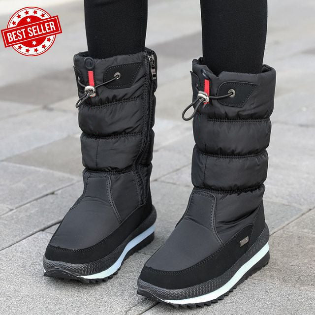 Ariel | Waterproof Faux Fur Snow Boots with Non-Slip Design