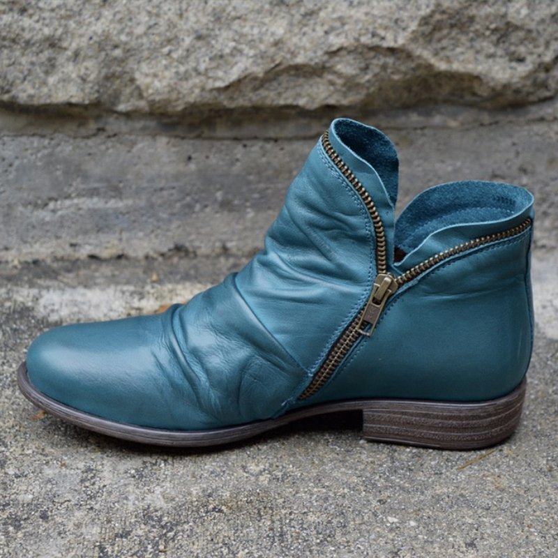 Marjorie | Chic Zipper Ankle Booties